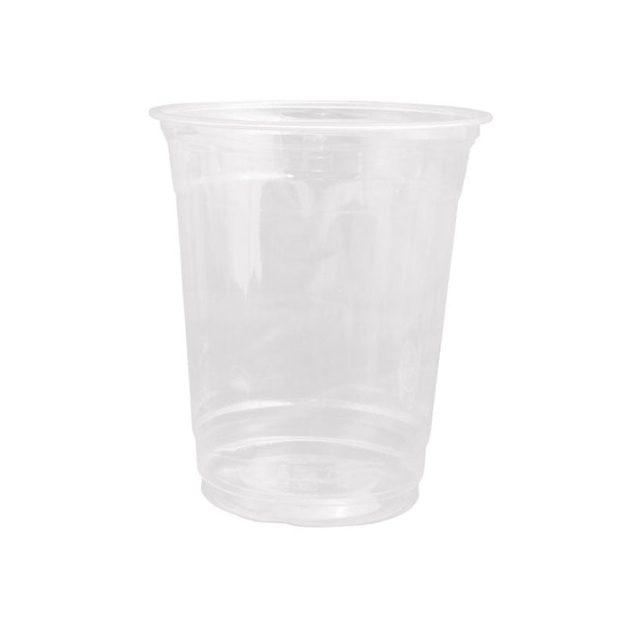 16oz Crystal Clear PET Plastic Cups, Disposable Cold Cups case of 1000