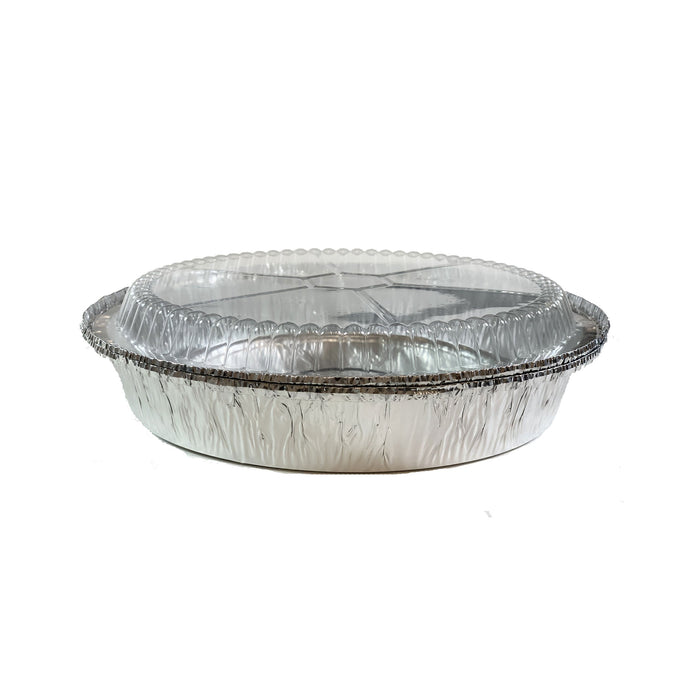 500 Counts 7-Inch Round Foil Pans, Disposable Aluminum Pan for Roasting, Baking, or Cooking (Lids not included)