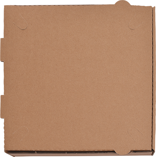 Copy of Custom Print Corrugated Pizza Box  - Kraft Cardboard (4 colors)