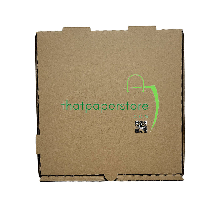 Copy of Custom Print Corrugated Pizza Box  - Kraft Cardboard (4 colors)