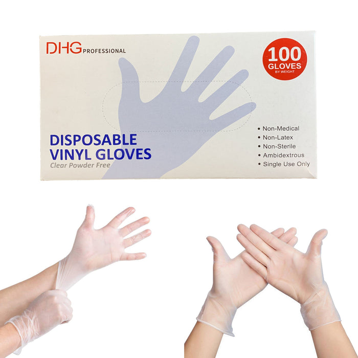 Cleaning, Food Handling Vinyl Gloves Powder Free