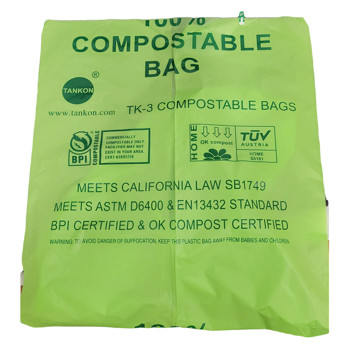 DHG Professional Compostable Trash Bags 44 Gallon Bags Compostable Liners Made from Plants