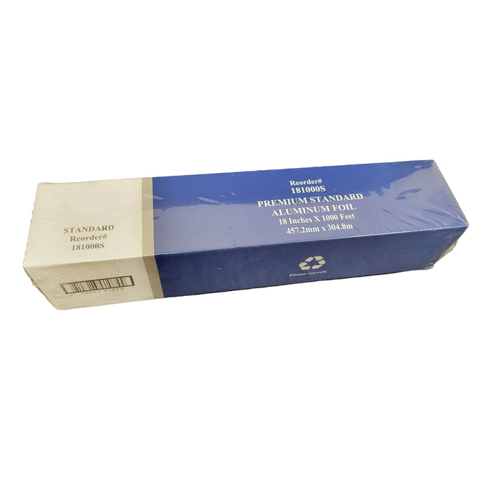 Food Service Aluminum Foil, Premium Aluminum Foil Roll with Integrated Cutter