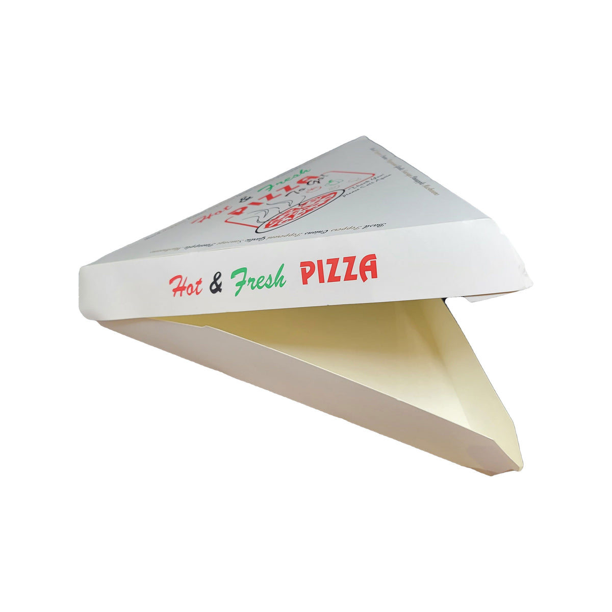 50 Pack Pizza Box 4 Color Print Hot & Fresh Pizza - Kraft Base, Size: 10 x 10, Other