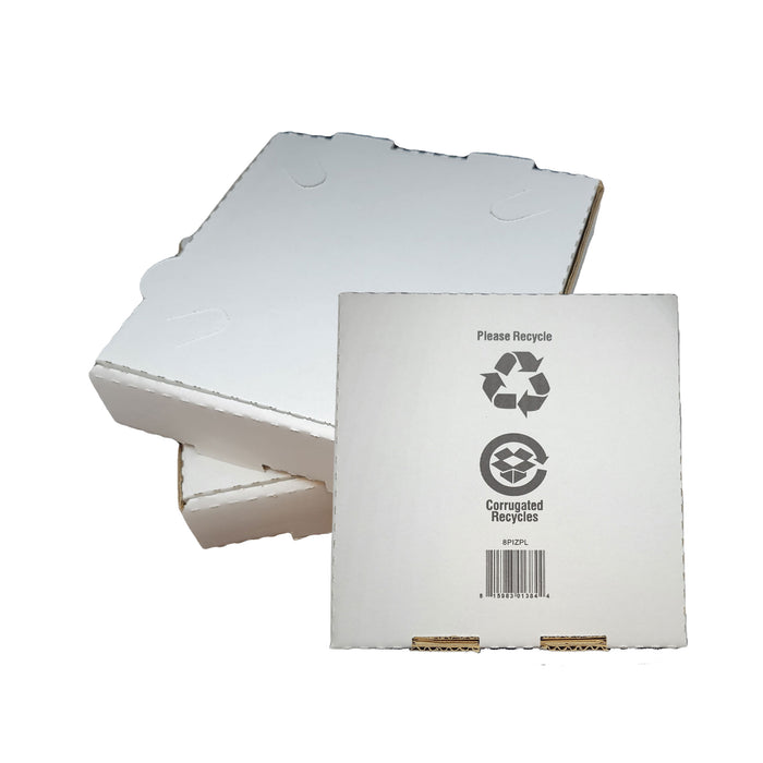 50 Pack Corrugated Pizza Box - Kraft Cardboard — thatpaperstore