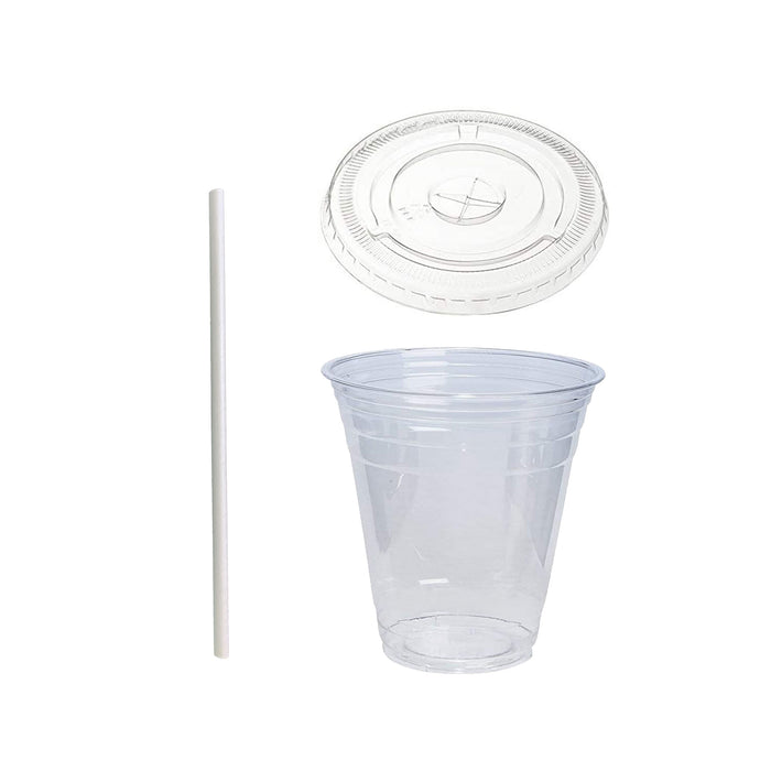 Ins Vertical Stripes Glass Cups With Lids And Straws Clear Glass