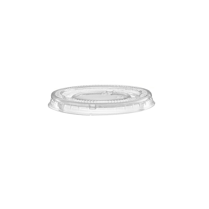 [Case of 2500 Pack] 1.5oz/2oz Plastic Clear Portion Cups, Souffle Cups, Clear Lids Sold Separately