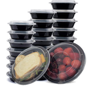 Microwavable Meal Prep Containers, Reusable Food Containers with